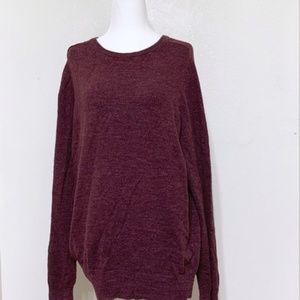 J. Crew Maroon Sweater Size L